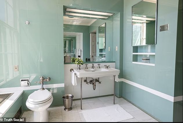 修前后对比金碧辉煌引爆热议：更优雅还是太浮夸？j9九游会真人游戏第一白宫曝光“林肯浴室”装(图3)